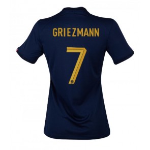 Maillot de foot France Antoine Griezmann #7 Domicile Femmes Monde 2022 Manches Courte
